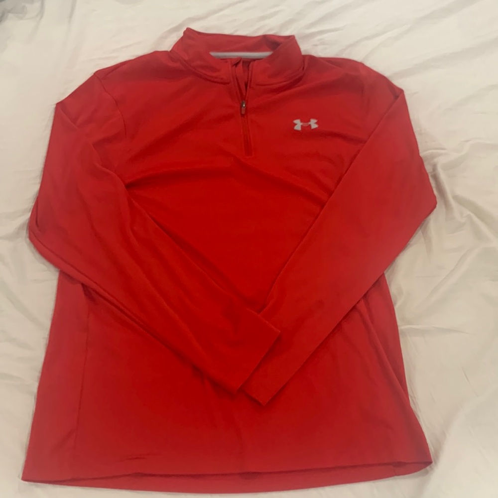 Under Amour 3/4 Zip Heat Gear (Large)